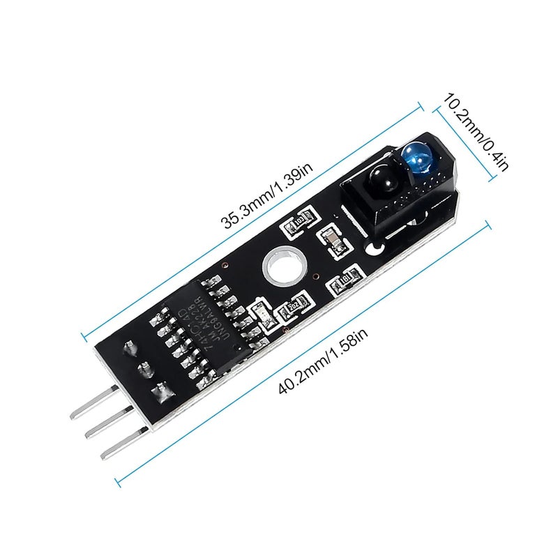 Coliao 10pcs TCRT5000 Infrared Reflective Sensor Module - 5V Line Obstacle Avoidance Tracing Sensor for Smart Car Robot - Image 5